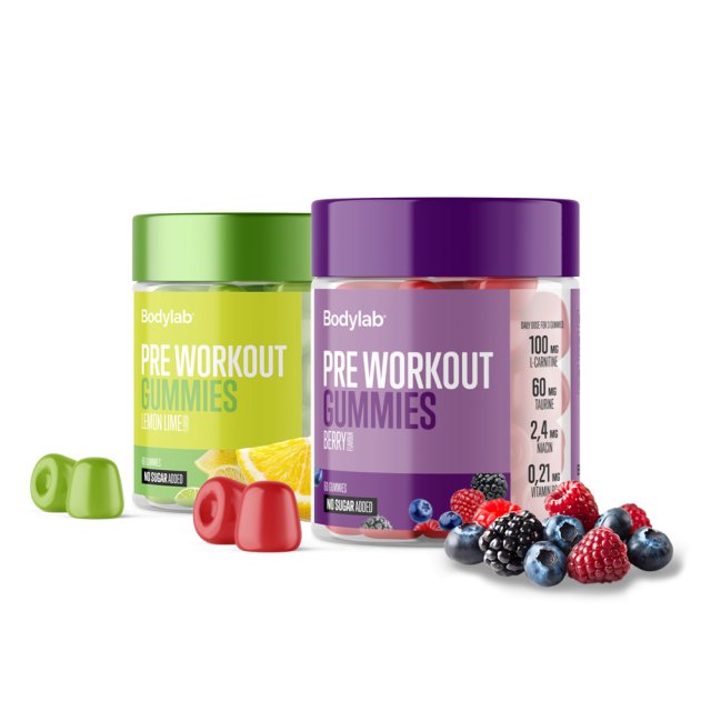 Pre Workout Gummies (60 stk)