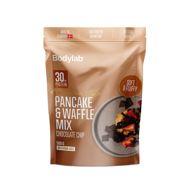 American Style Protein Pancake & Waffle Mix (500 g) - Chocolate Chip