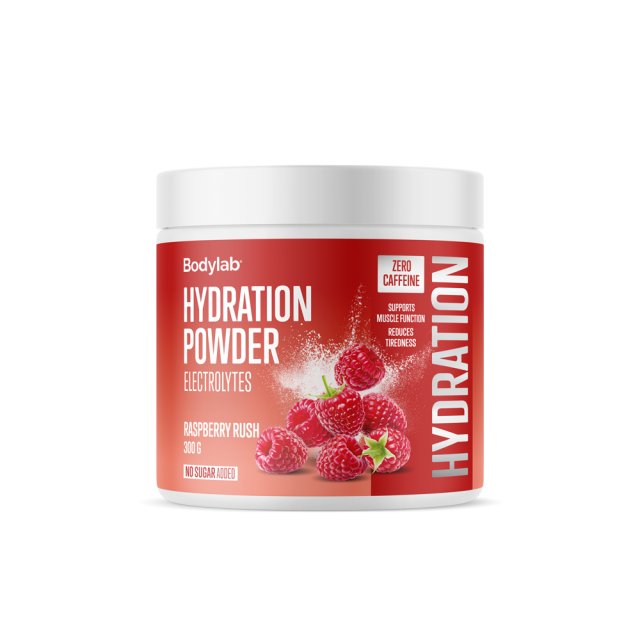 Hydration Powder (300 g) - Raspberry Rush (zero caffeine)