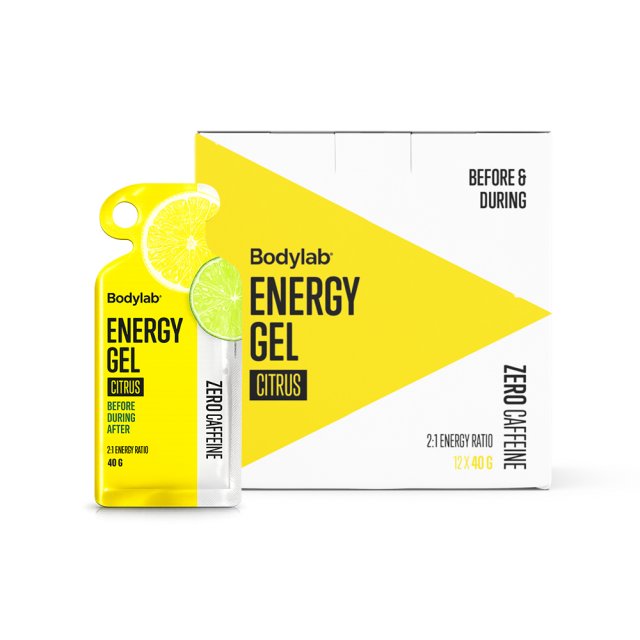 Energy Gel (12 x 40 g) - Citrus (zero caffeine)