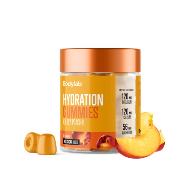 Hydration Gummies (90 stk) - Ice Tea Peach