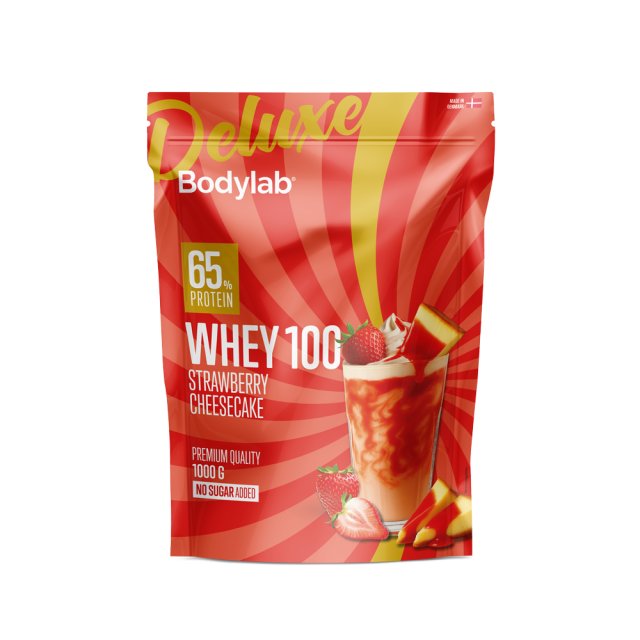 Whey 100 Deluxe (1 kg) - Strawberry Cheesecake