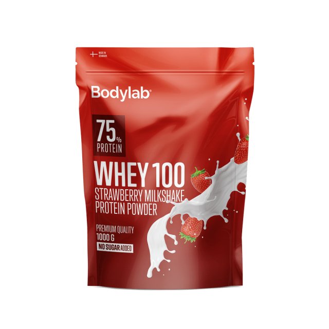 Whey 100 (1 kg) - Strawberry Milkshake