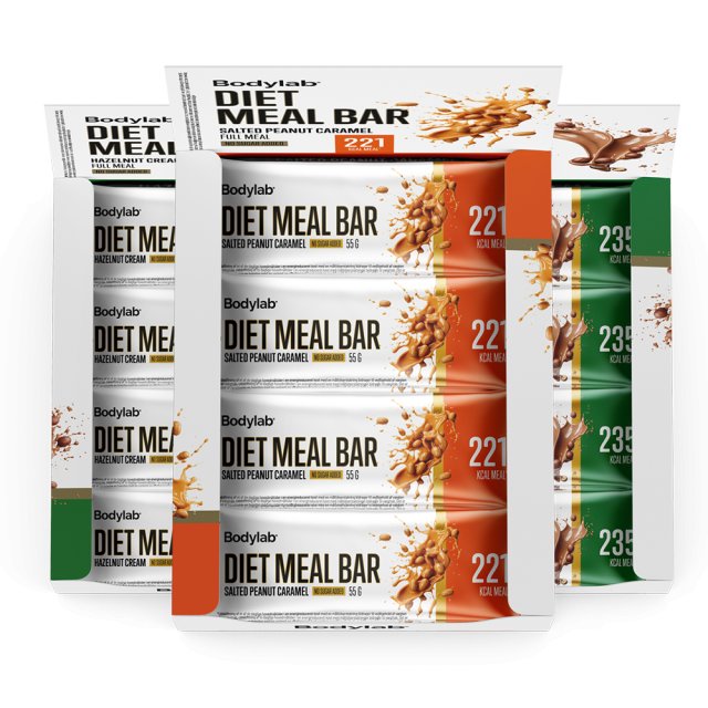 Diet Meal Bar (12 x 55 g) (Bedst før 21-08-2026)
