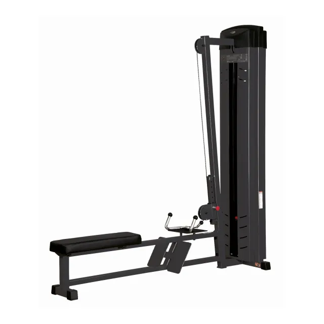 Inter Atletika Low Row rygmaskine 105 kg vægtstak sort