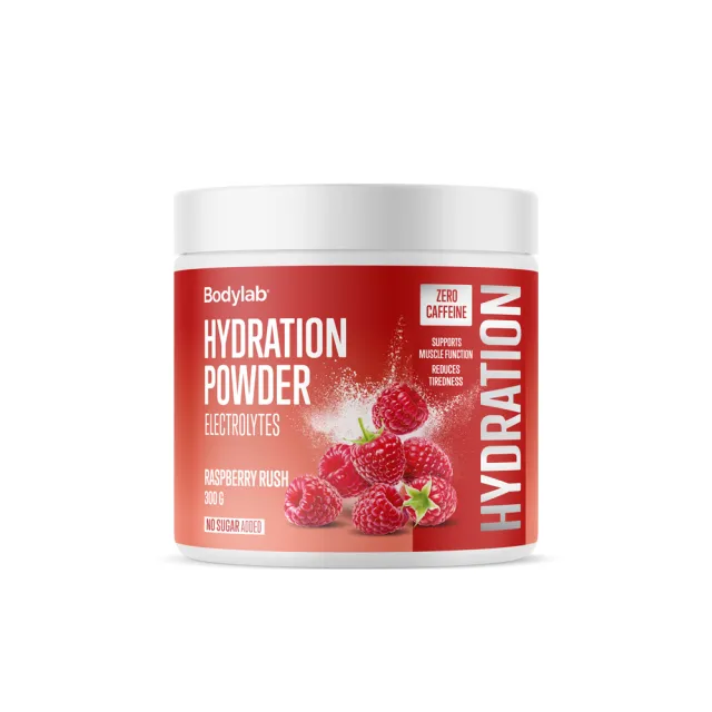 Electrolyte Powder (300 g) - Raspberry Rush (zero caffeine)
