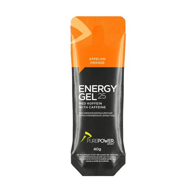 Energy Gel 25 Koffein Appelsin 40 g