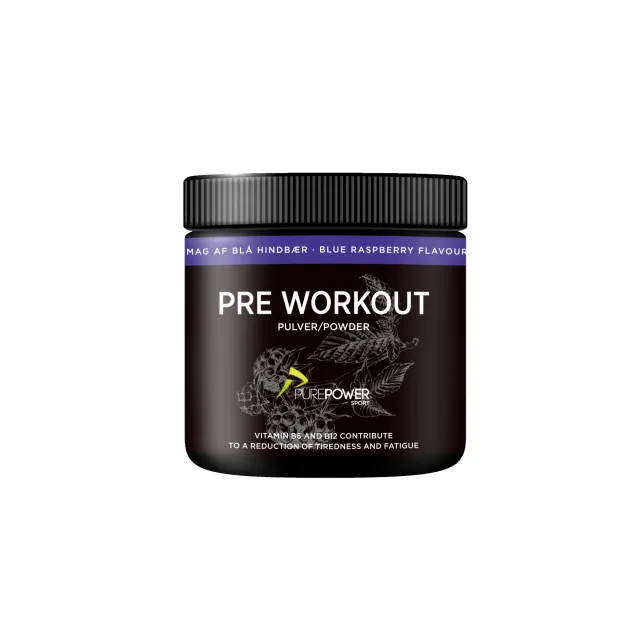 Pre-Workout PWO Blue Raspberry 300 g