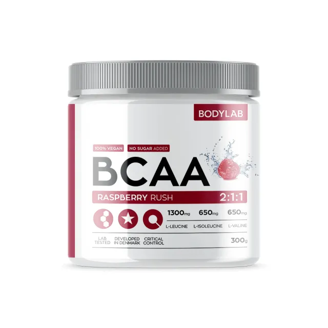 BodyLab BCAA Instant Raspberry Rush (300g)