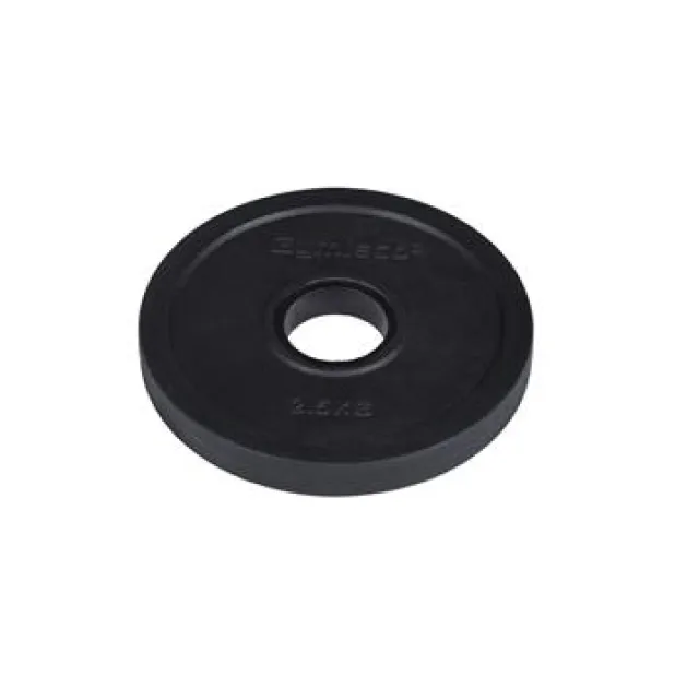 Gymleco Vægtskive, Sort, 2,5 kg
