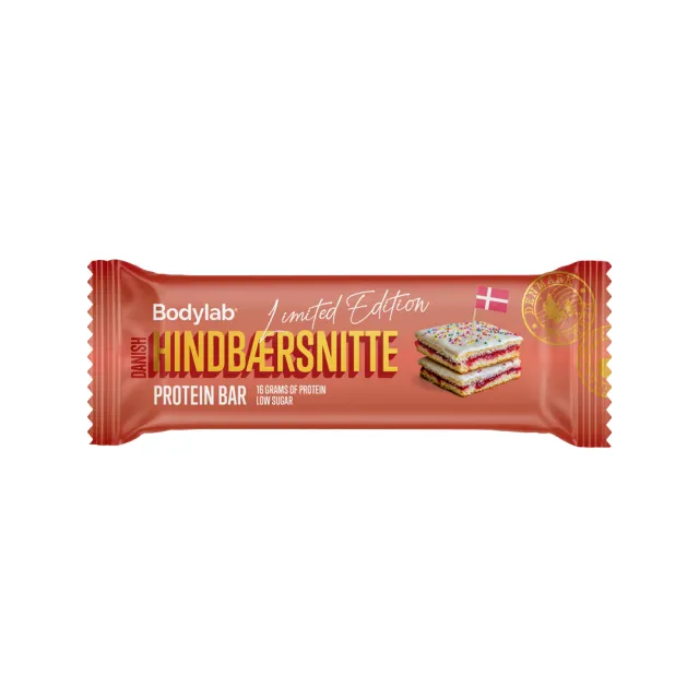 Protein Bar (55 g) - Hindbærsnitte