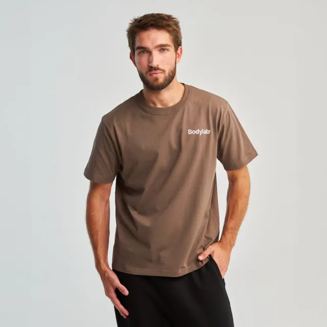 Box T-shirt - Mocha - M