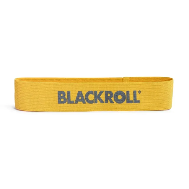 Blackroll Loop Band Træningselastik Ekstra Let Gul  loop træningselastik 32 cm