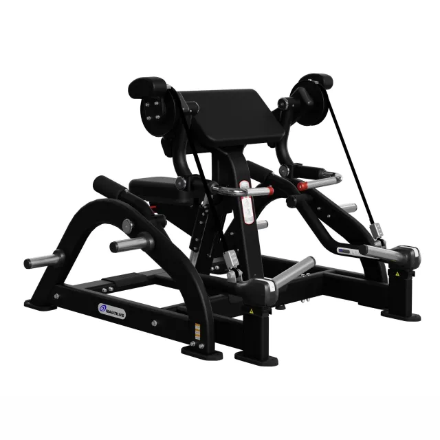 Nautilus Leverage Biceps Curl bicepsmaskine plate loaded, sort