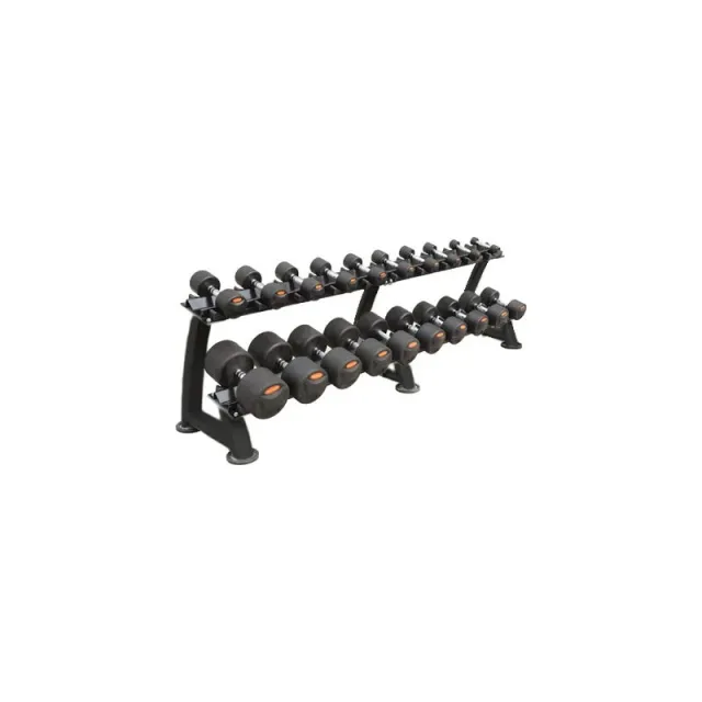 Peak Fitness -  Håndvægte 12-. inkl. stativ - 30 kg