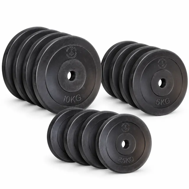 70 kg vægtskivepakke i hård plast | 30 mm