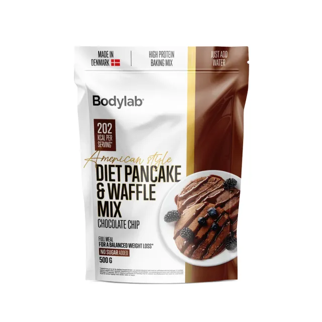 Diet Pancake & Waffle Mix (500 g) - Chocolate Chip