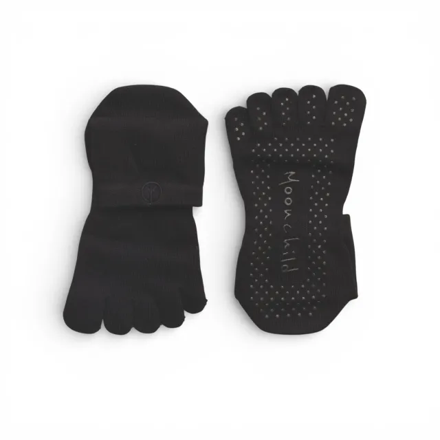 Moonchild Grip Socks High Rise Onyx Black Str. M (39-41)